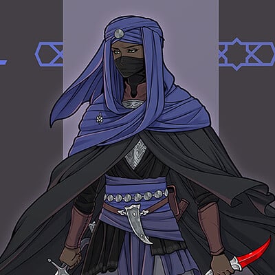 Aasim character sheet